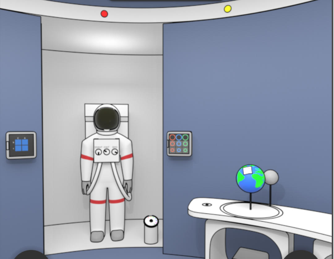 Masa Space Museum Escape game card